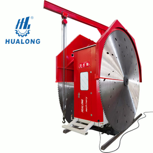 Hualong Taş Makineleri Yüksek Verimli Çift Bıçaklı Kaya Raylı Granit Ocağı için Doğal Taş Kesme Makinesi Testere 2QYKZ-2200/3300