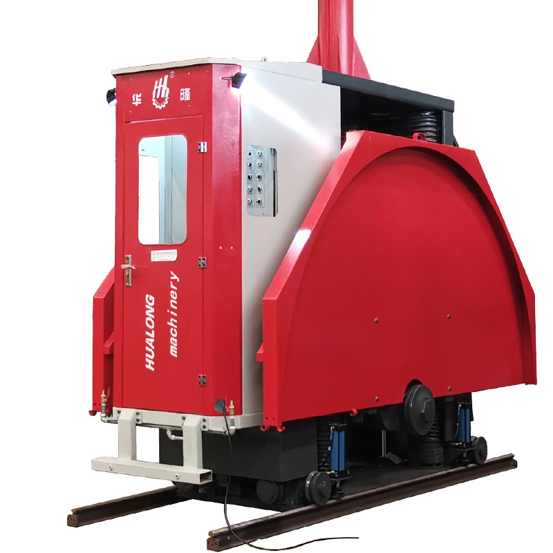HUALONG Taş Makineleri 2QYKZ Serisi Yüksek Verimli Çift Bıçaklı Kaya Raylı Granit Ocağı için Doğal Taş Kesme Makinesi Testere