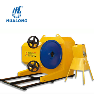 Taş Ocağı Makinesi Hualong taş makineleri HSJ-55A Granit mermer ocağında taş kesmek için Elmas Tel Testere Makinesi