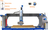 5 Eksen CNC Köprü Taş Kesme ve Freze Makinesi