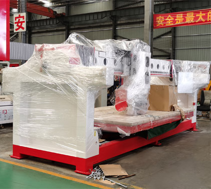 Çin 5 Eksen Taş CNC Testere Makinesi