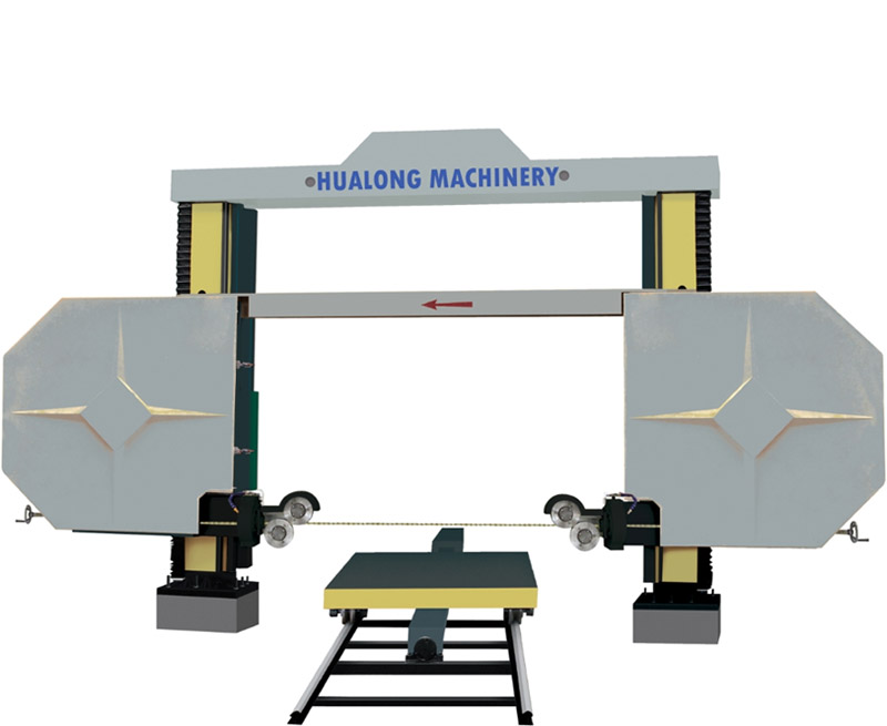 Hualong Stone Machinery Taş Kesme Şekillendirme HLSJ-2000 için Yüksek Verimli CNC Elmas Tel Testere 