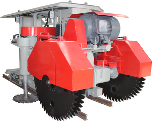 Hualong taş makineleri HKSS-1400 yüksek verimli dizel dikey yatay Ocağı Taş Kesme Makinesi evler tuğla Kenya için